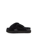 Sandales Fuzz Sugar Cross Slide - Noir - Femme