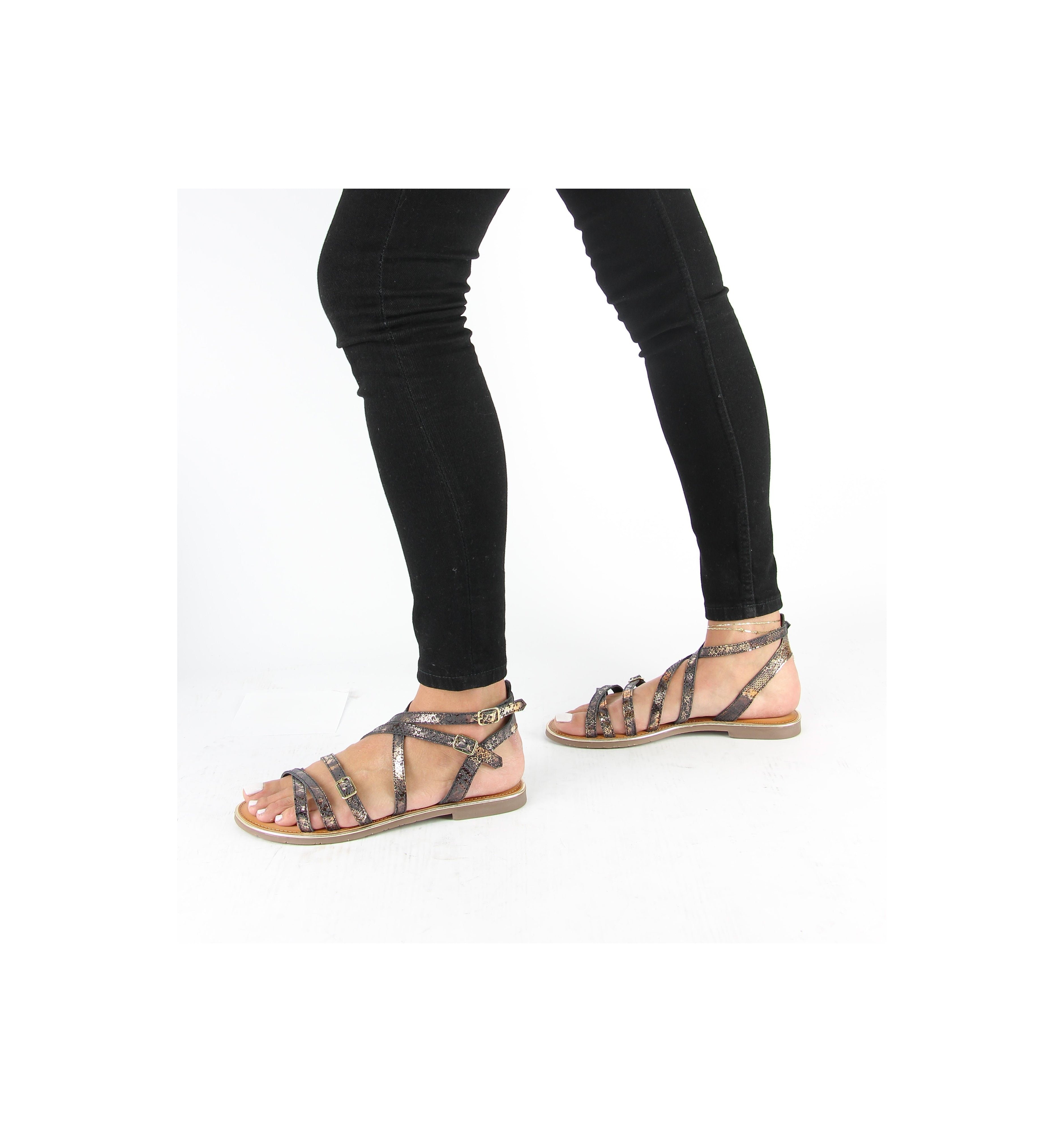 Nalaïm - Gaetan Sandals - Black