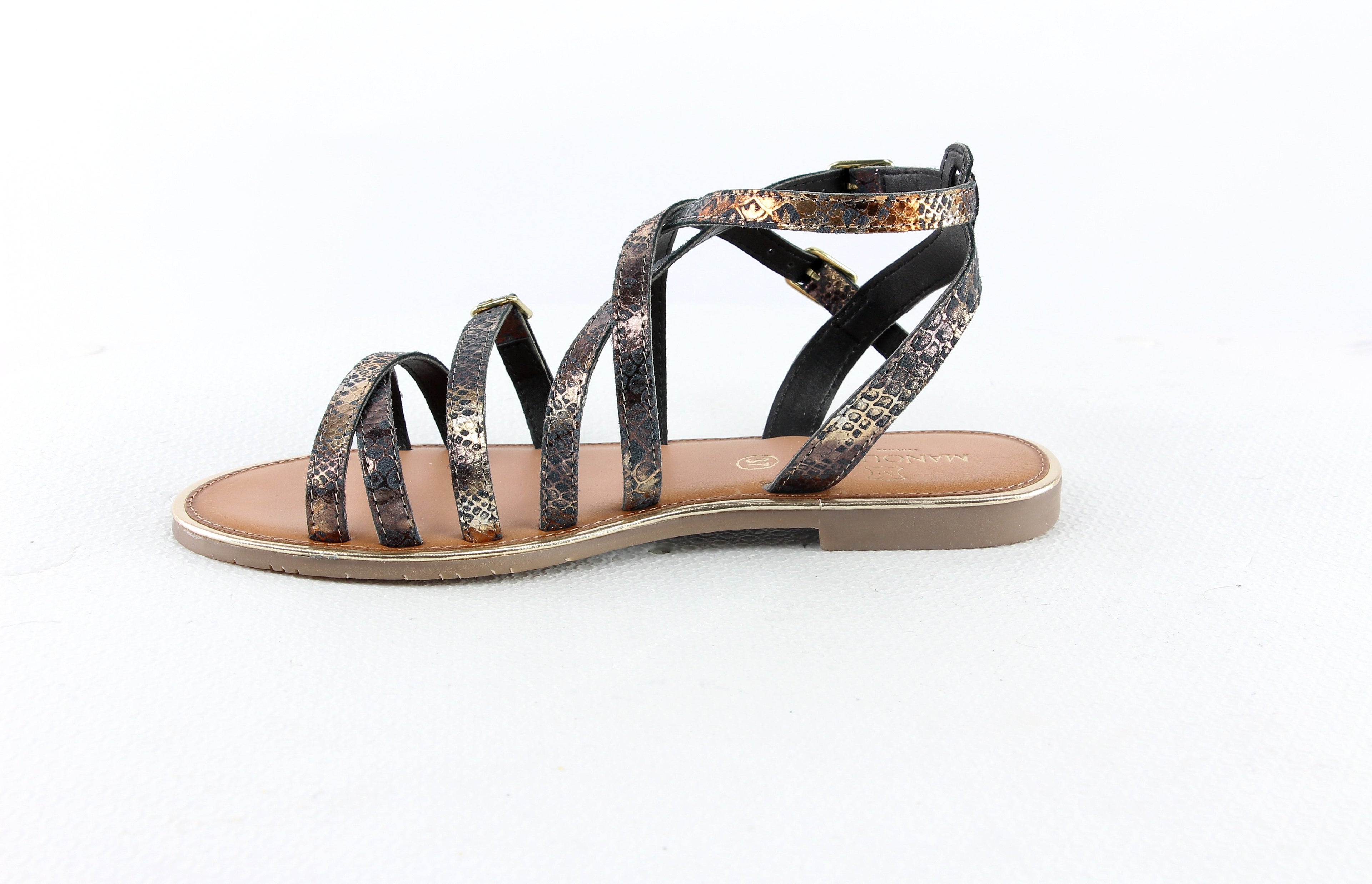 Nalaïm - Gaetan Sandals - Black