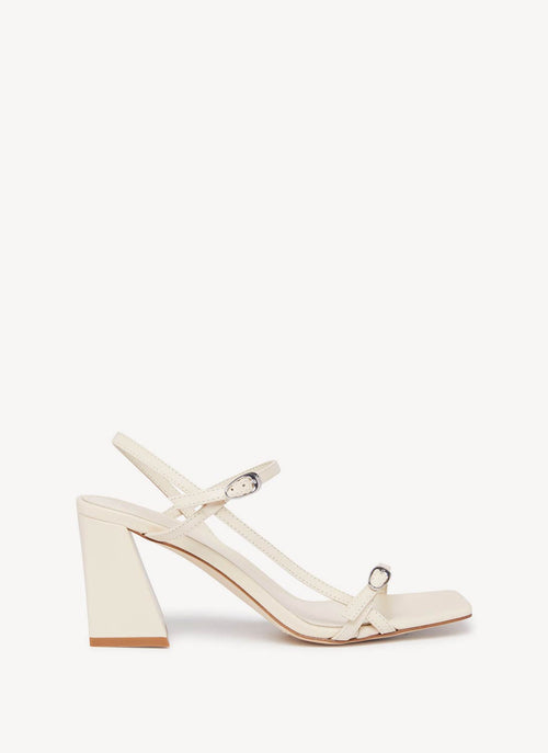 Aeyde - Sandales Hilda En Cuir Nappa - White - Femme