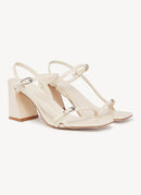 Aeyde - Sandales Hilda En Cuir Nappa - White - Femme