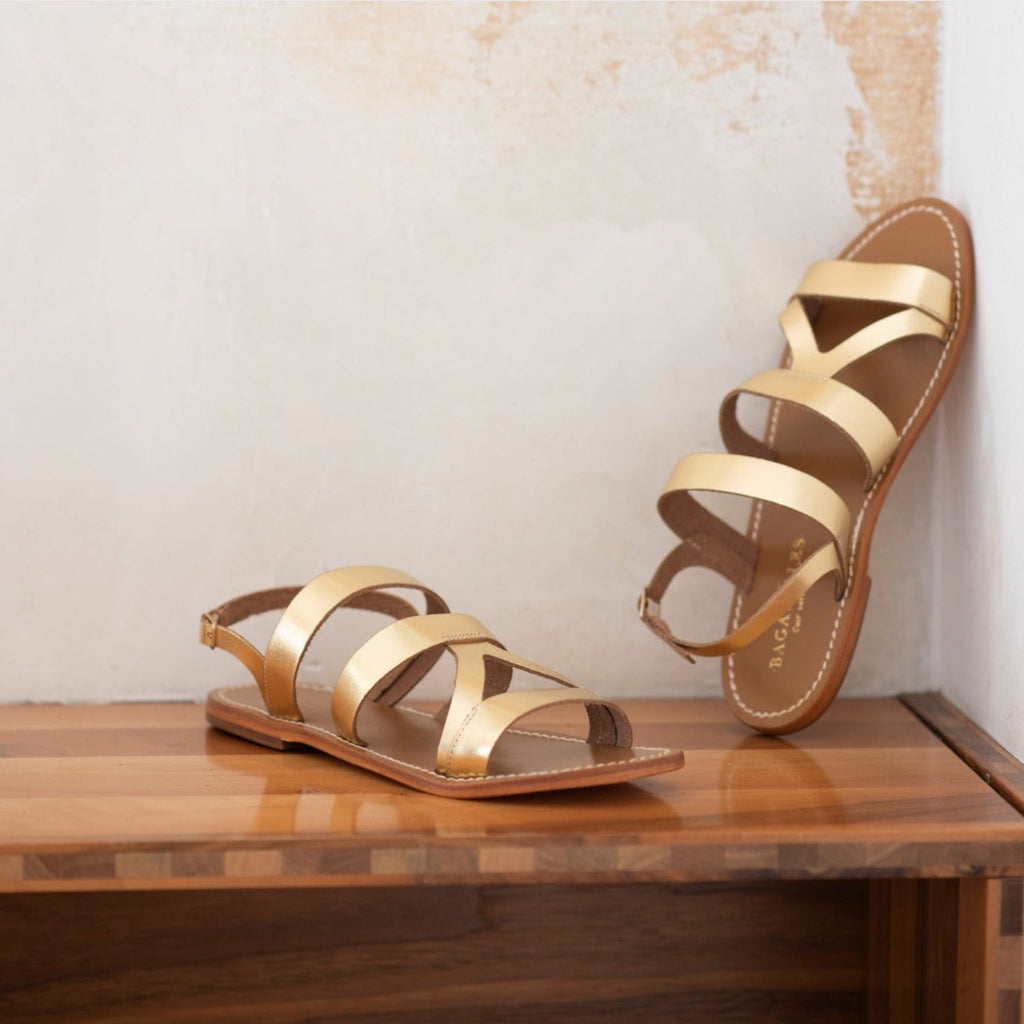 Les Bagatelles - Sandalias Jade - Dark Gold