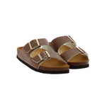 Sandales Josephine Croco Printed Synthetic - Marron - Femme