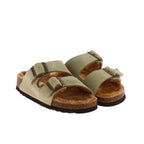 Josephine Suede Bis Sandals - Beige - Women