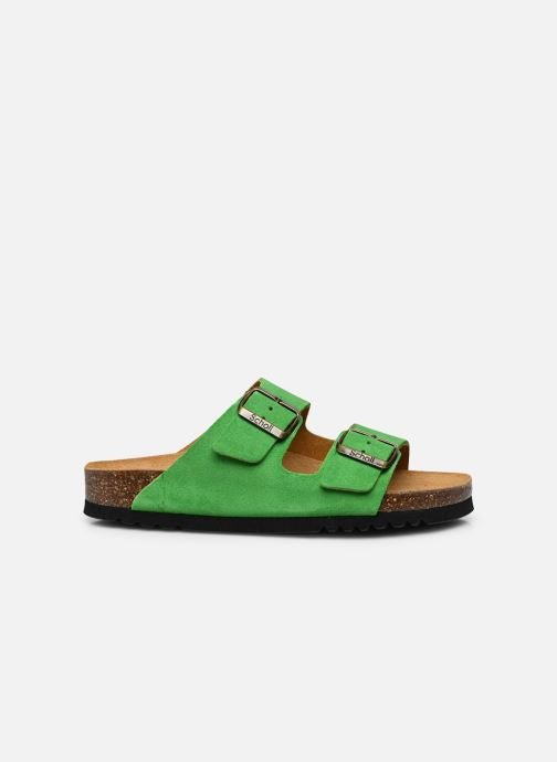 Josephine Suede Sandals - Green - Women