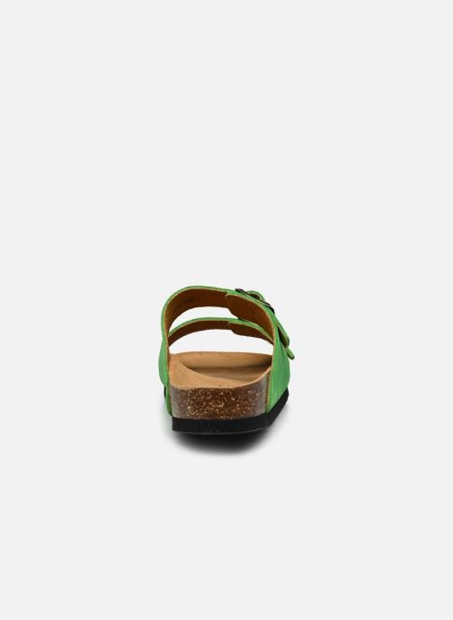 Josephine Suede Sandals - Green - Women