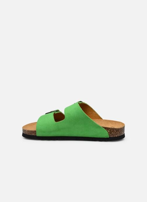 Josephine Suede Sandals - Green - Women