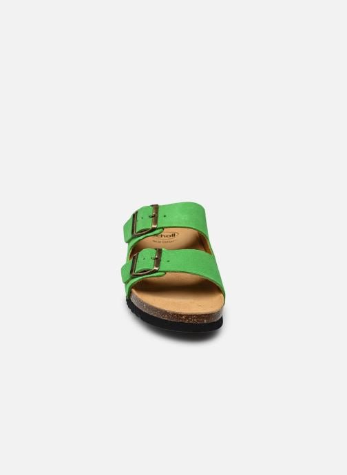 Josephine Suede Sandals - Green - Women