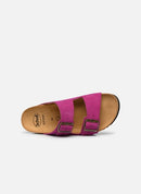 Scholl - Sandalias Josephine de ante - Morado - Mujer