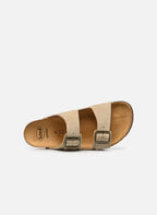 Julien Suede Sandals - Beige - Men