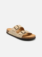 Julien Suede Sandals - Beige - Men