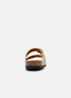 Julien Suede Sandals - Beige - Men