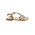 White Sun - Juno Sandals - Gold Buff (Tresse 3B) - Gold