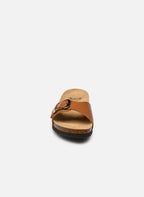 Kathleen Leather Sandals - Brown - Women