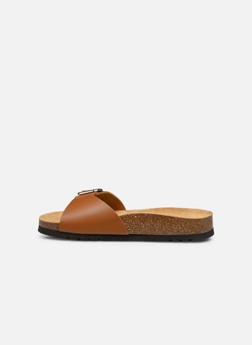Kathleen Leather Sandals - Brown - Women