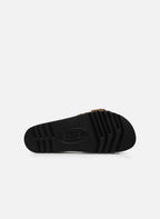 Kathleen Printed Leather Sandals - Brown - Women