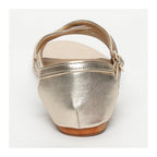 White Sun - Kirby Sandals - Gold Sheep Nappa - Gold