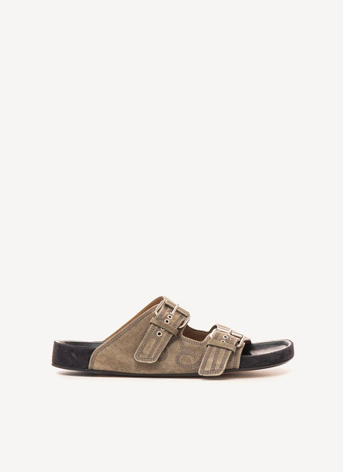 Isabel Marant - Sandales Lekson - Taupe - Homme