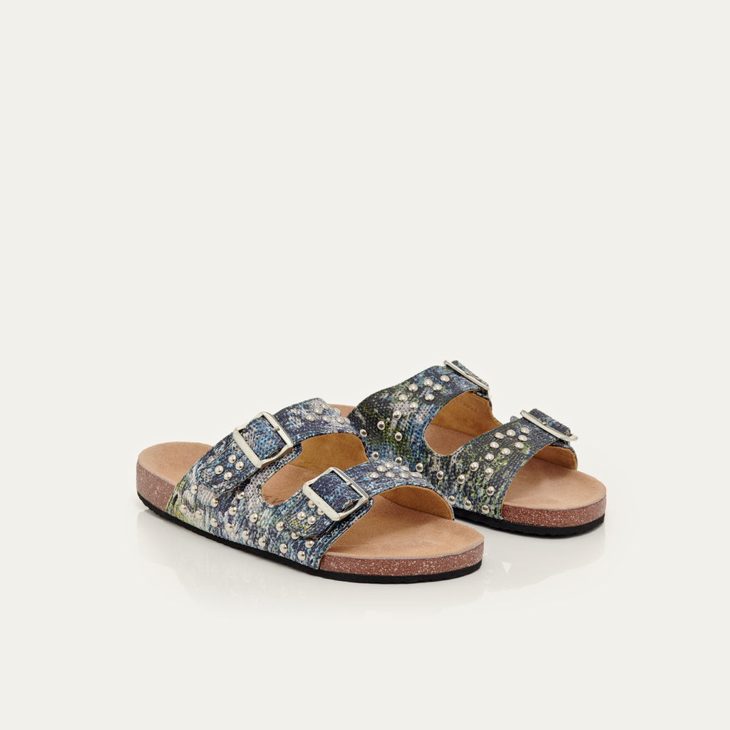 Sandales Lézard Odette Renaissance Camo