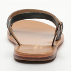 Les Bagatelles - Lydia Black Flat Sandals