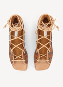 Stella Mccartney - Sandales Maia - Camel - Femme