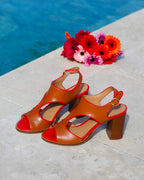 Sandales Montenegro Camel