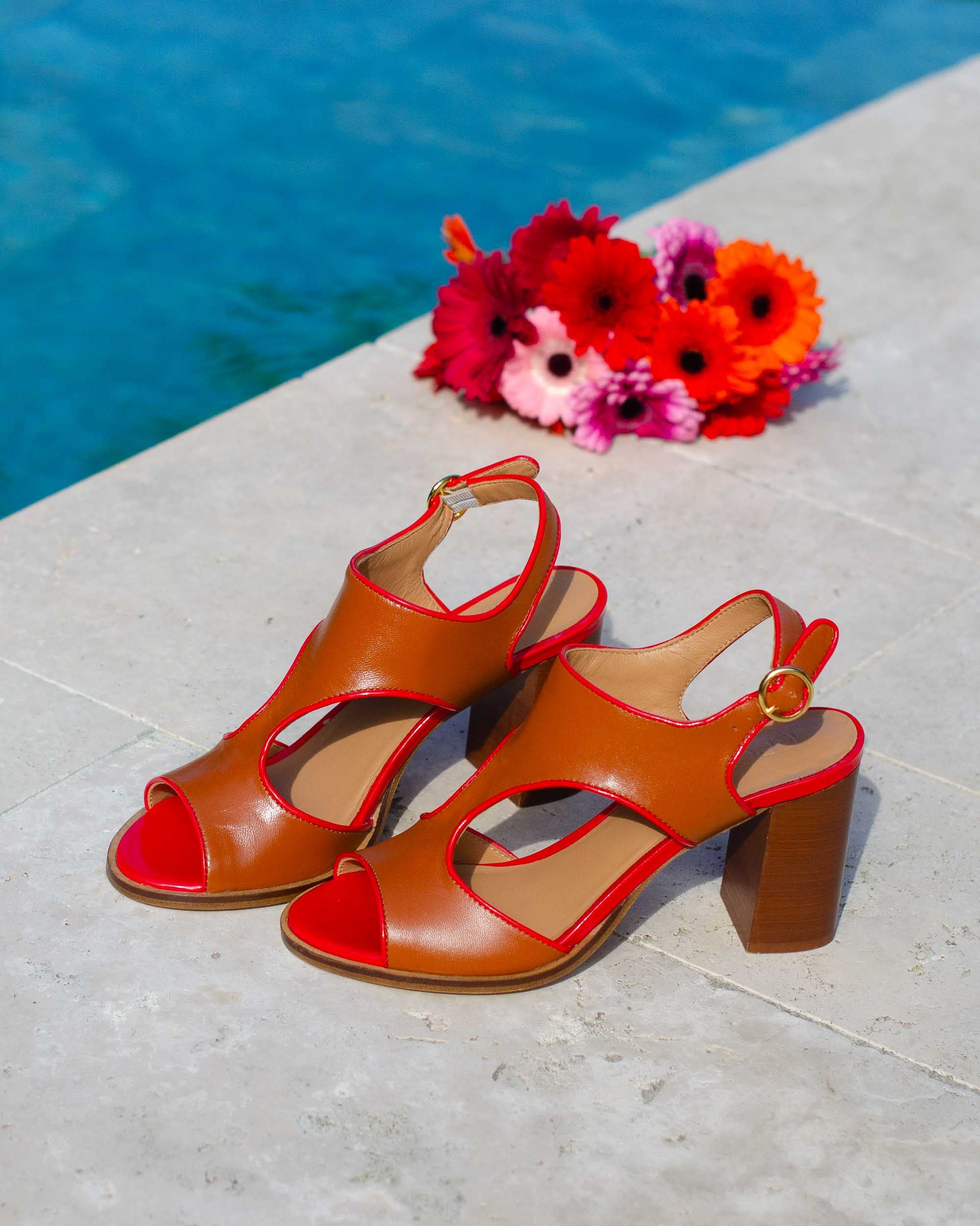 Sandales Montenegro Camel