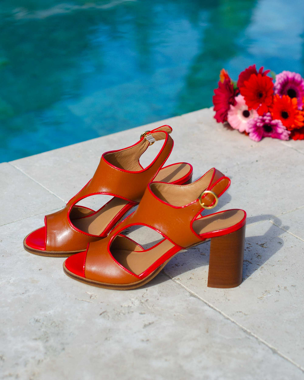 Sandales Montenegro Camel