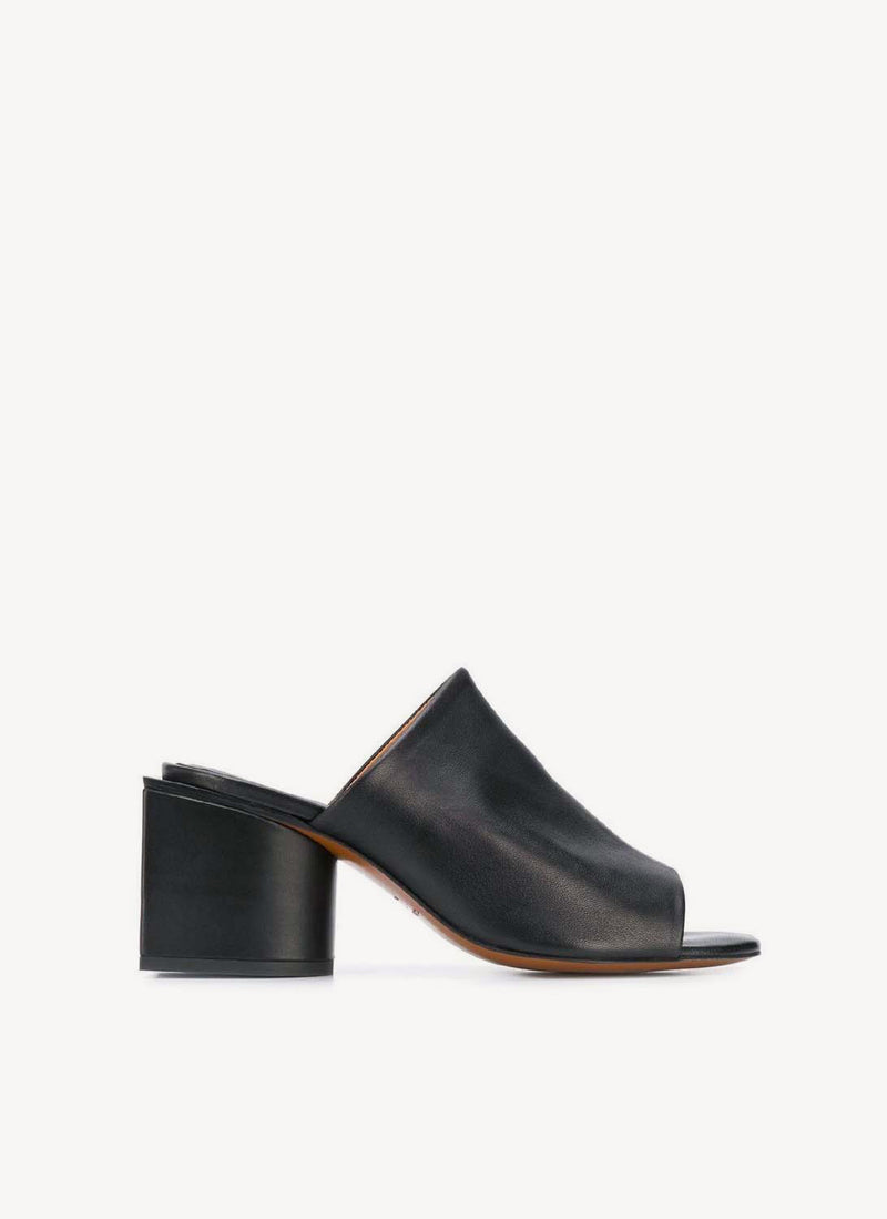 Clergerie - Sandales Mules Edith - Noir - Femme