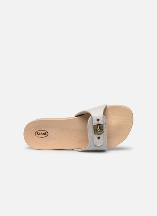 Sandalias Pescura Flat Leather - Blanco - Mujer