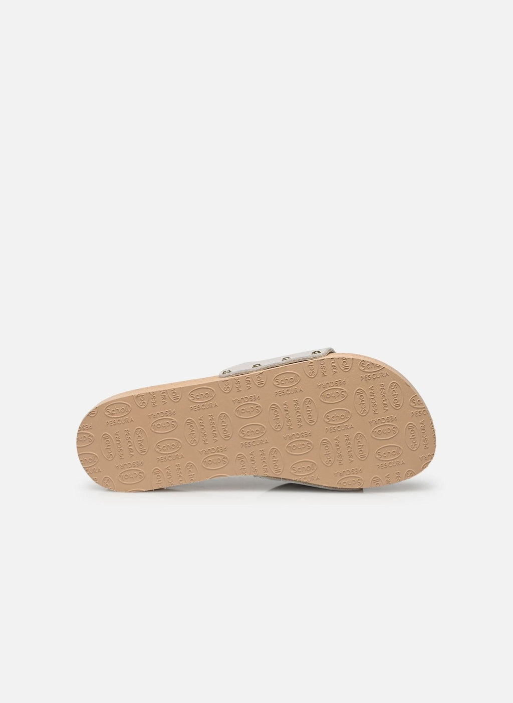 Sandalias Pescura Flat Leather - Blanco - Mujer