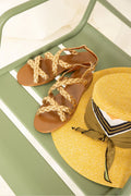 Anaki - Flat Sandals Amber - Gold - Anaki