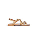 Anaki - Sandalias Planas Ámbar - Dorado