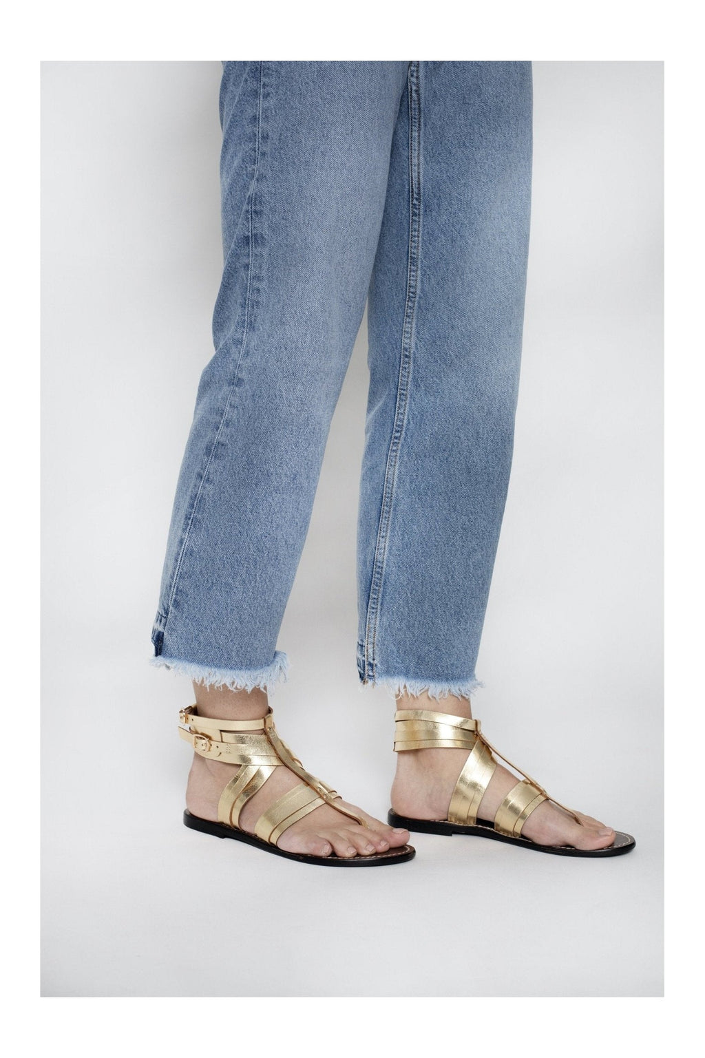 Sandalias Anvert - Dark Gold