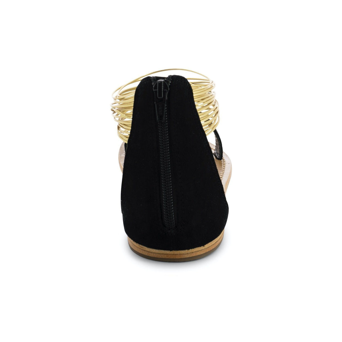 Sandales Atys - Black+Gold