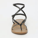White Sun - Sandales Plates Ceara - Noir - Femme