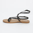White Sun - Sandales Plates Ceara - Noir - Femme