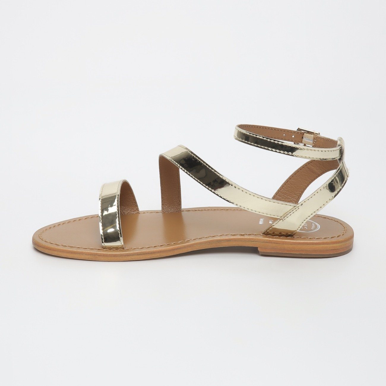 Sandalias Planas Xigala - Espejo Dorado - Mujer