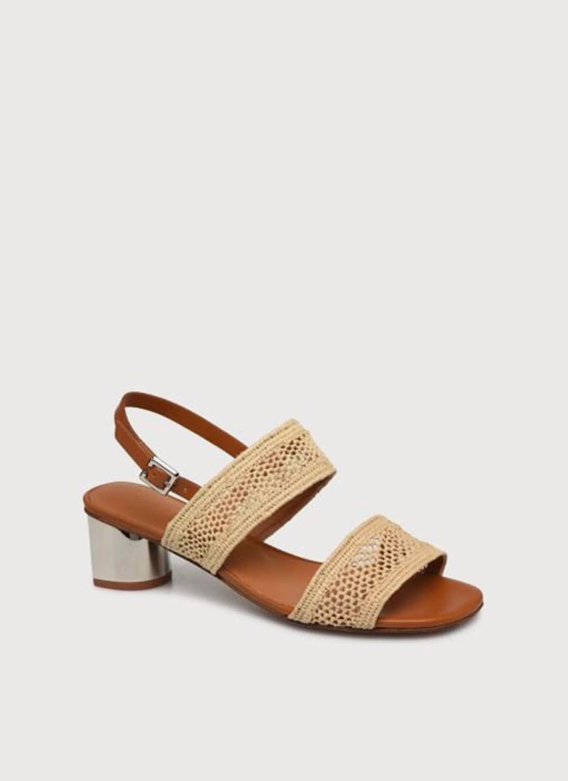 Clergerie - Sandales Raffia Leane - Naturel - Femme