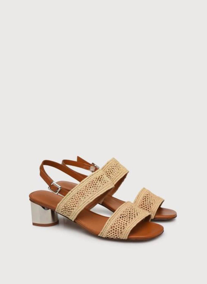 Clergerie - Sandales Raffia Leane - Naturel - Femme