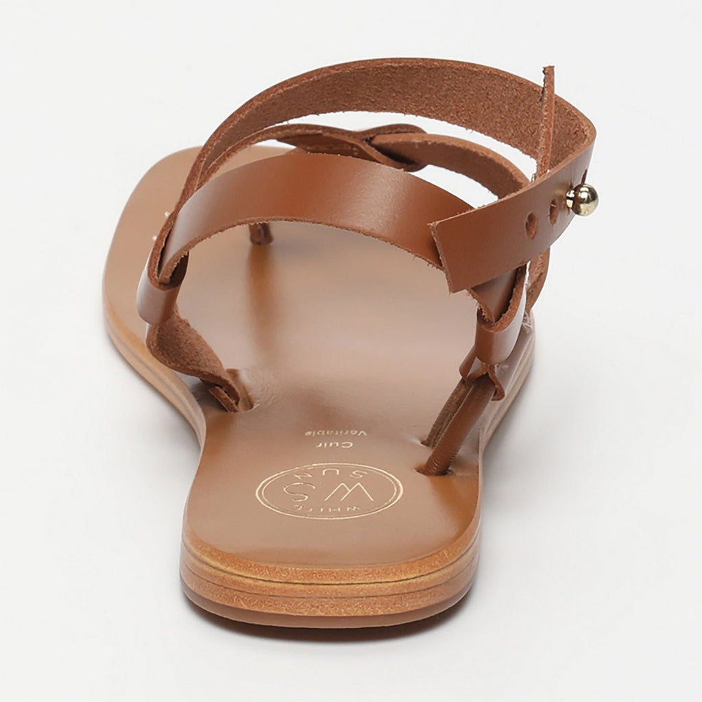 White Sun - Sandalias Taylor - Camel - Mujer