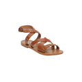 White Sun - Alcoy Sandals - Buff Brown / Gold Studs - Brown