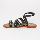 White Sun - Trendy Amari Sandals - Black - Women