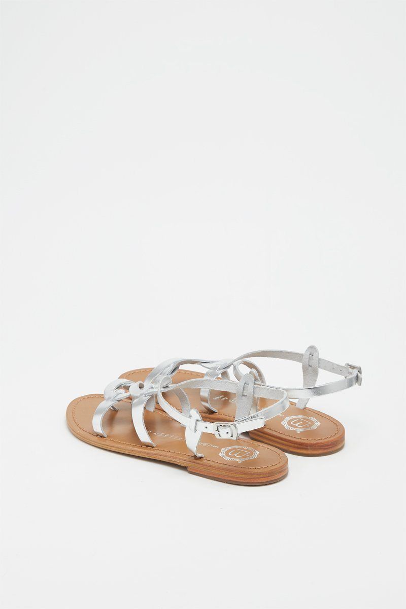 Les Bagatelles - Sandalias Burke - Silver