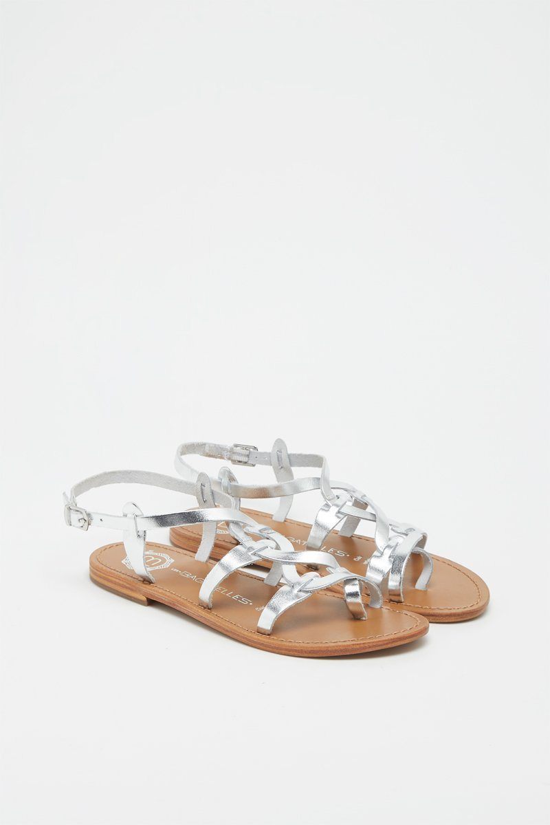 Les Bagatelles - Sandalias Burke - Silver