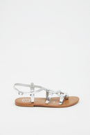Les Bagatelles - Sandalias Burke - Plata