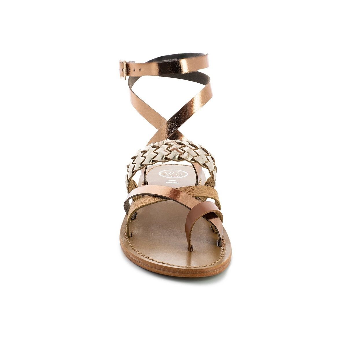 White Sun - Colorata Sandals - Camel Buff - Camel+Bronze+Gold