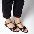 Les Bagatelles - Falcom Heeled Sandals - Black