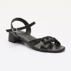 Les Bagatelles - Falcom Heeled Sandals - Black