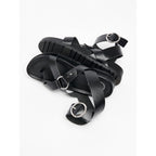 White Sun - Heia Sandals - Black Buff - Black